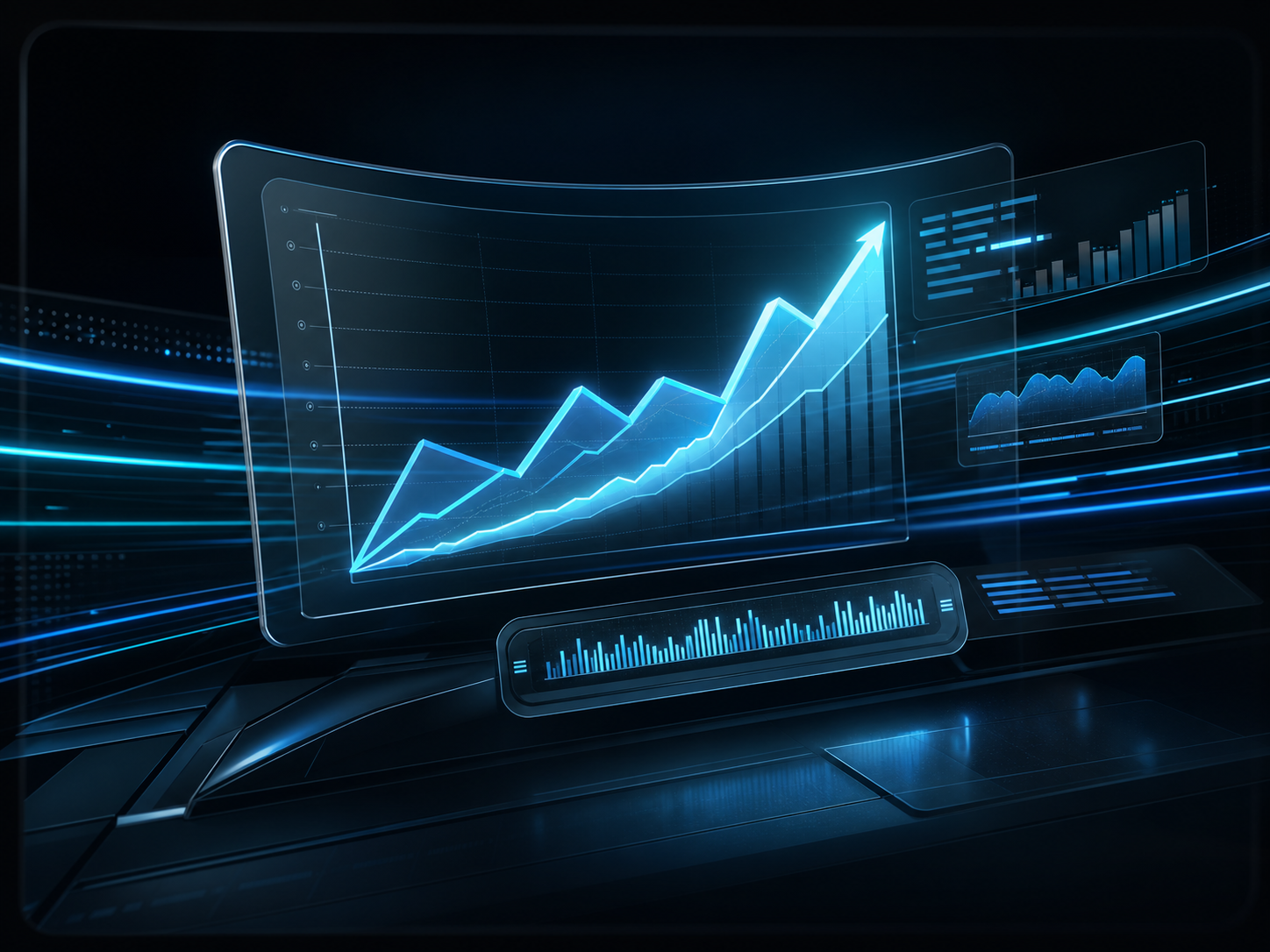 Digital asset growth dashboard